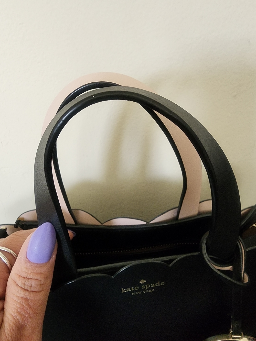 Kate Spade Black Mini Mina Magnolia - Picture 5 of 5